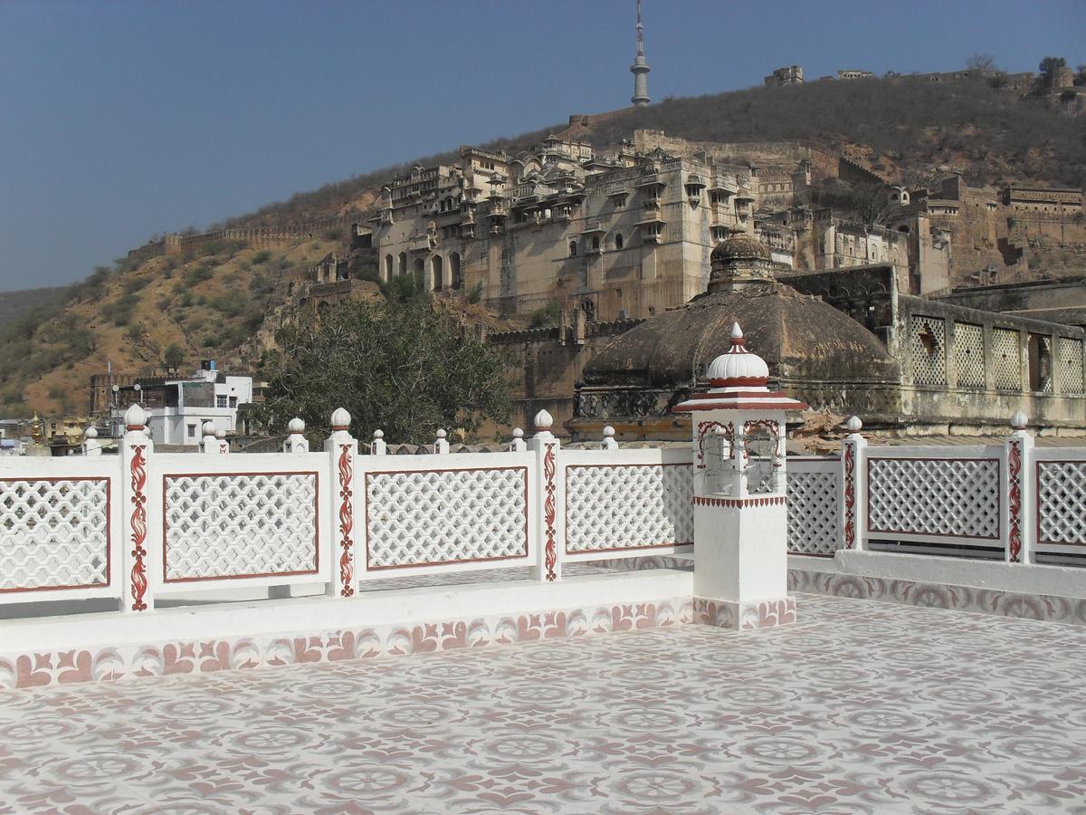 Haveli Taragarh Palace Būndi Exteriér fotografie