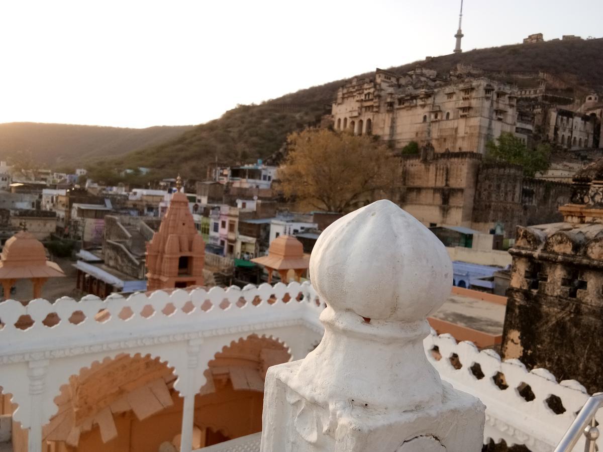 Haveli Taragarh Palace Būndi Exteriér fotografie